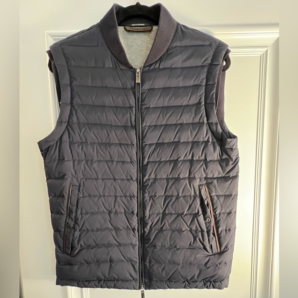 Zegna - blue vest